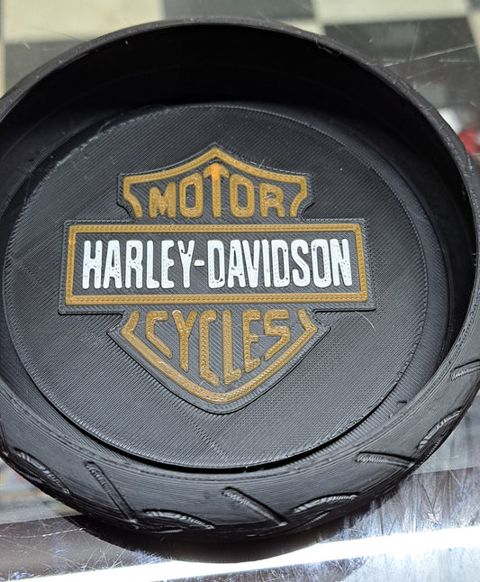 Small 3D Printed Harley Davidson Bowl