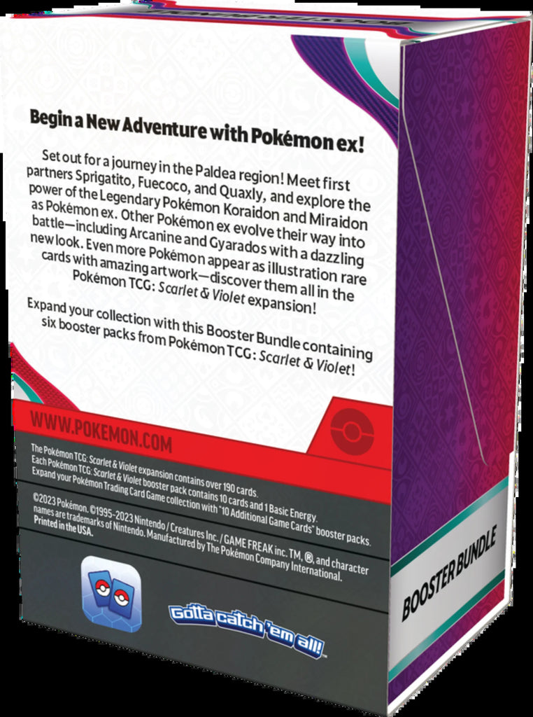Trading Card Game Scarlet & Violet 2 Paldea Evolved Booster Bundle 6 Booster Packs