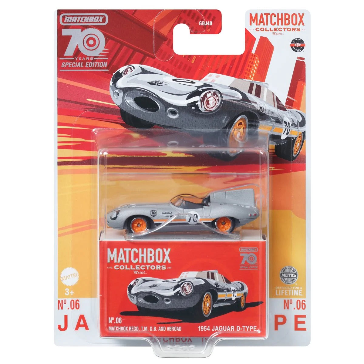Matchbox Premium Collector 2023 1954 Jaguar D-Type.