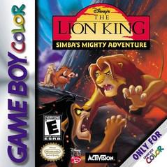The Lion King Simbas Mighty Adventure GameBoy Color