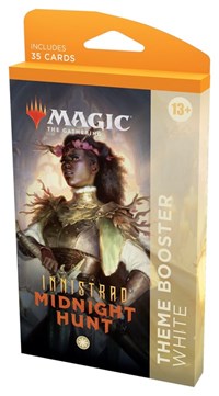 Innistrad Midnight Hunt Theme Booster White.