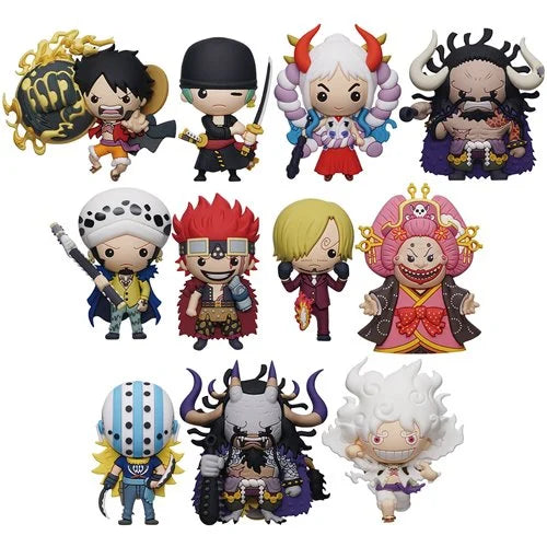 One Piece Series 5 3D Foam Bag Clip