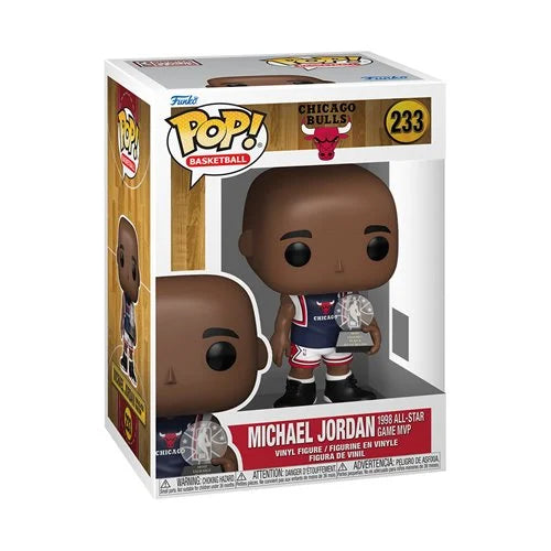 NBA Bulls Michael Jordan 1998 All-Star Game MVP Funko Pop! Vinyl Figure #233