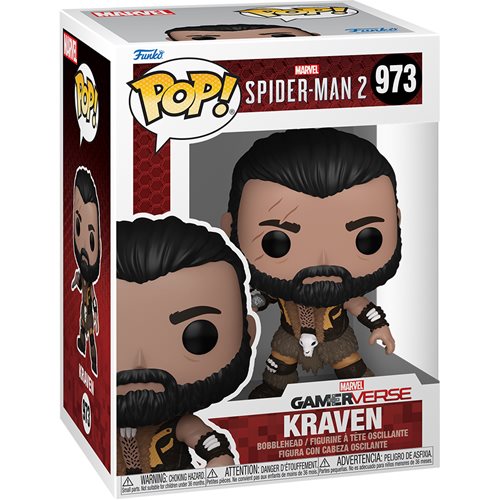 Spider-Man 2 Game Kraven Funko Pop! Vinyl Figure #973.
