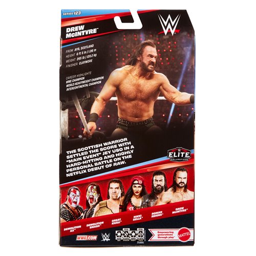 WWE Elite Collection Series 123 Drew Mcintyre