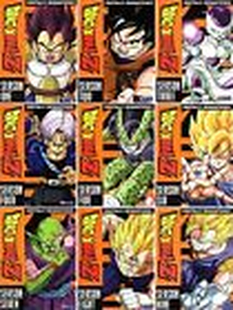 DRAGON BALL Z the Complete UNCUT Season 1-9 DVD Series 1 2 3 4 5 6 7 8 9 New