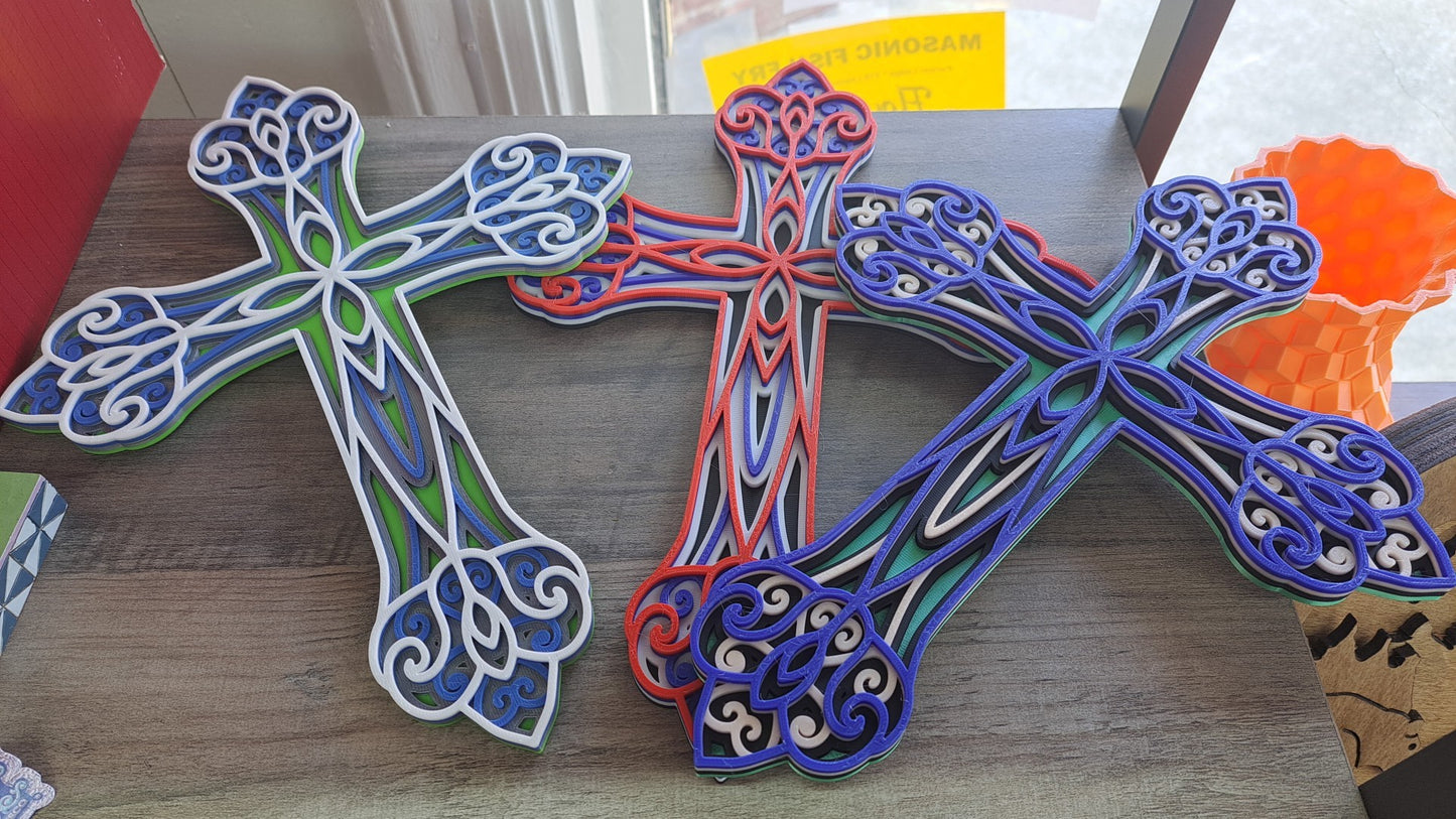 3d Printed Cross