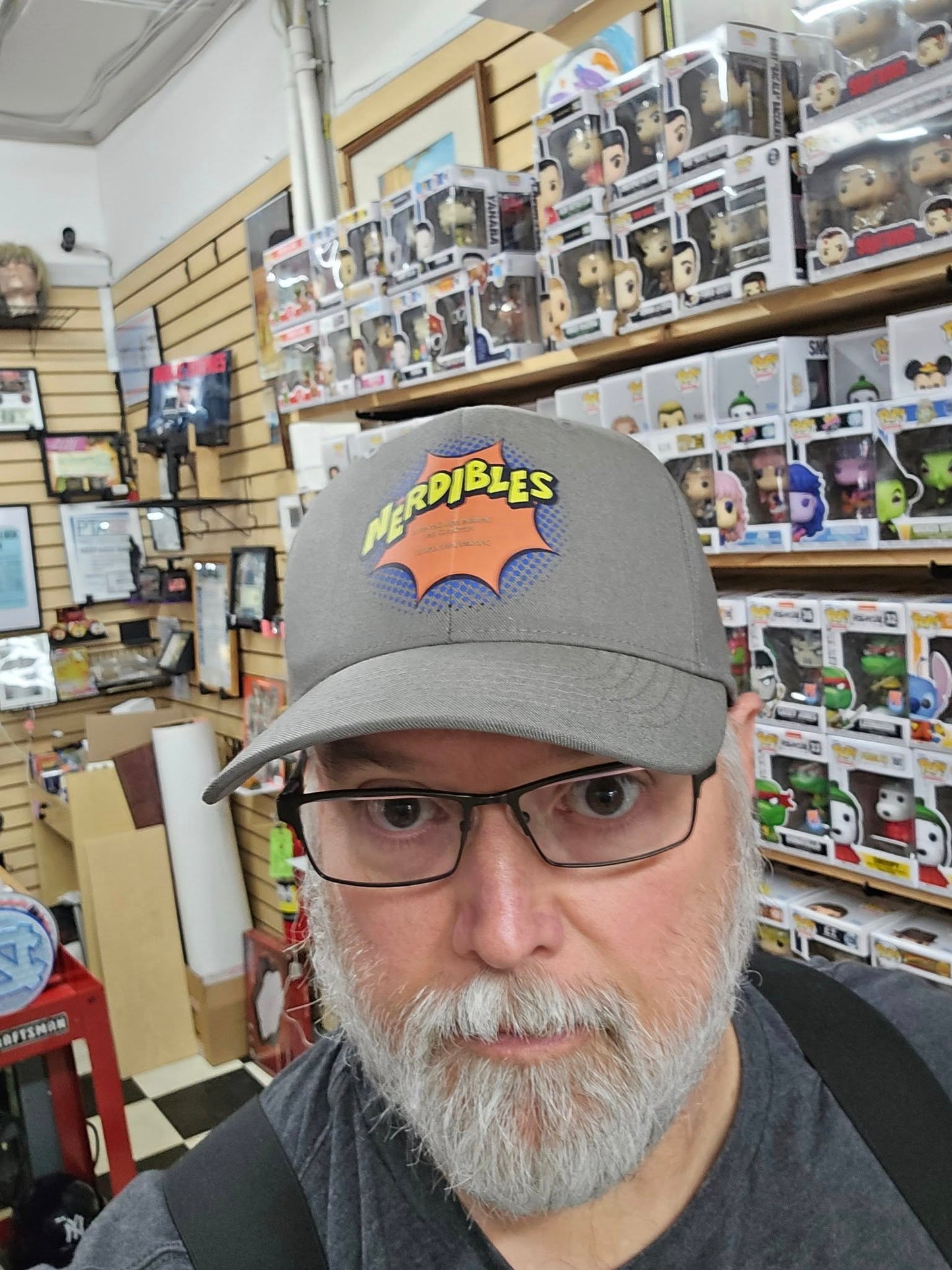 Nerdibles Velcro Closure Hat