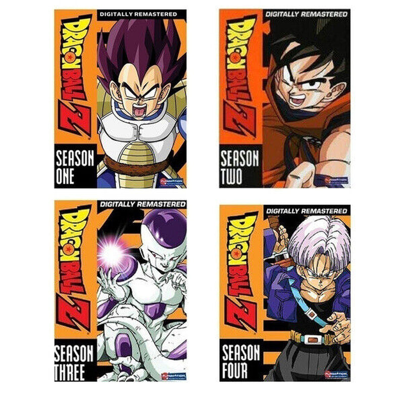 DRAGON BALL Z the Complete UNCUT Season 1-9 DVD Series 1 2 3 4 5 6 7 8 9 New