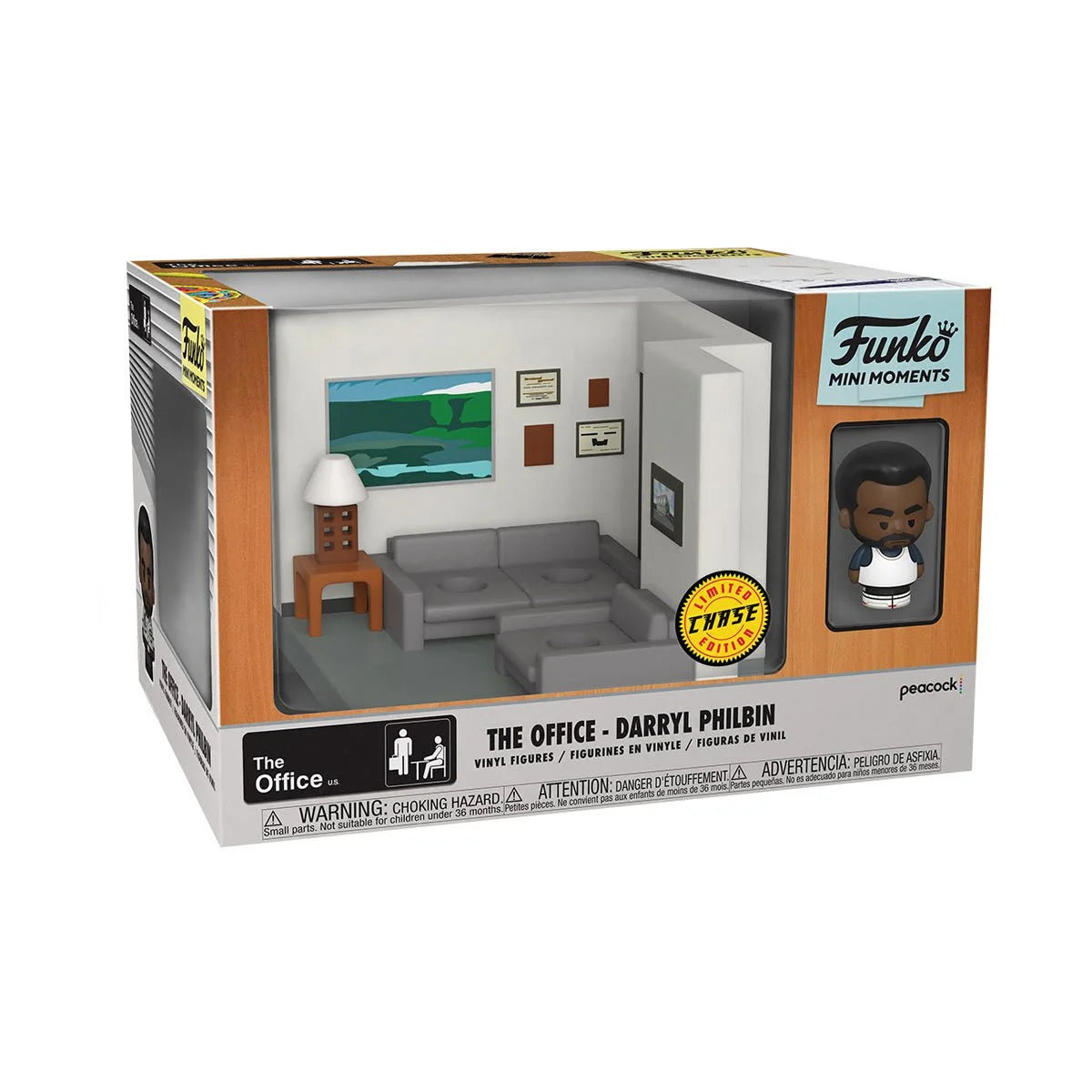 The Office Darryl Mini Moments Diorama Playset.