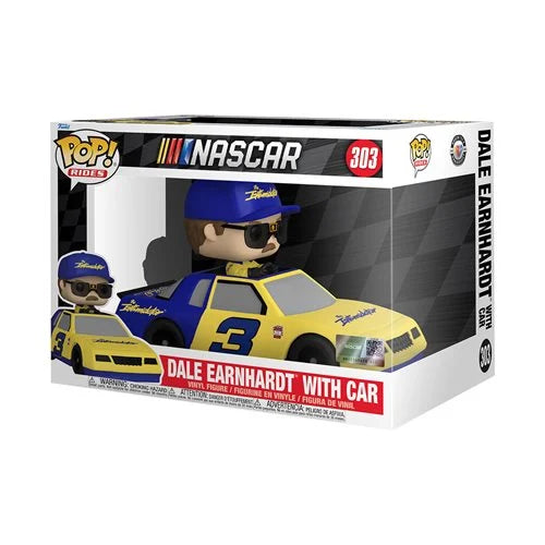 NASCAR Dale Earnhardt with Car Deluxe Funko Pop! Ride Vinyl Vehicle #303