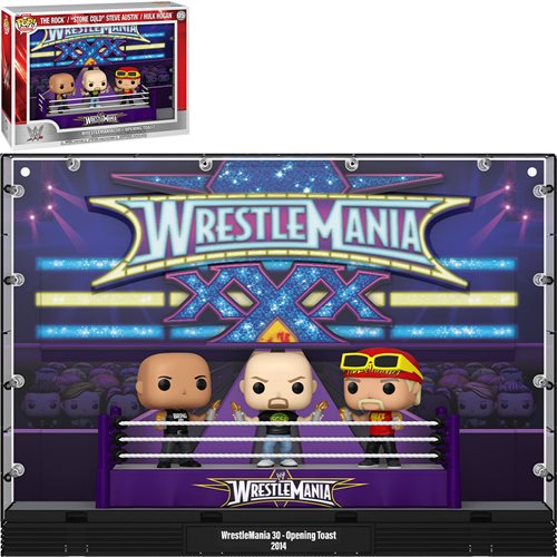 WWE WrestleMania 30 Opening Toast Deluxe Funko Pop! Vinyl Moment #05.