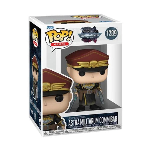 Total War: WARHAMMER 40,000 Astra Militarum Commisar Funko Pop! Vinyl Figure #1289