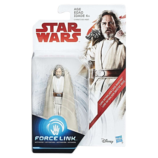 Star Wars Luke Skywalker (Jedi Master) Force Link Figure