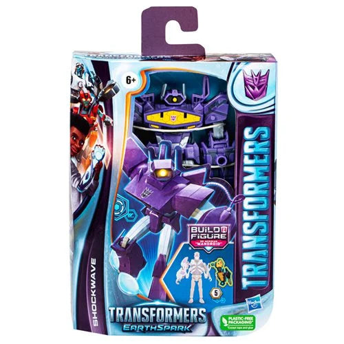 Transformers Earthspark Deluxe Shockwave.