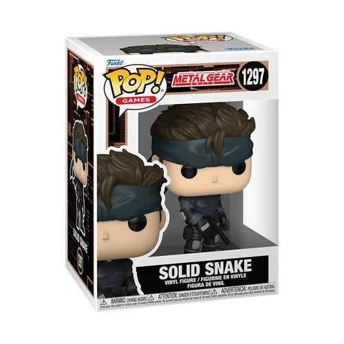 Metal Gear Solid Solid Snake Funko Pop! Vinyl Figure #1297