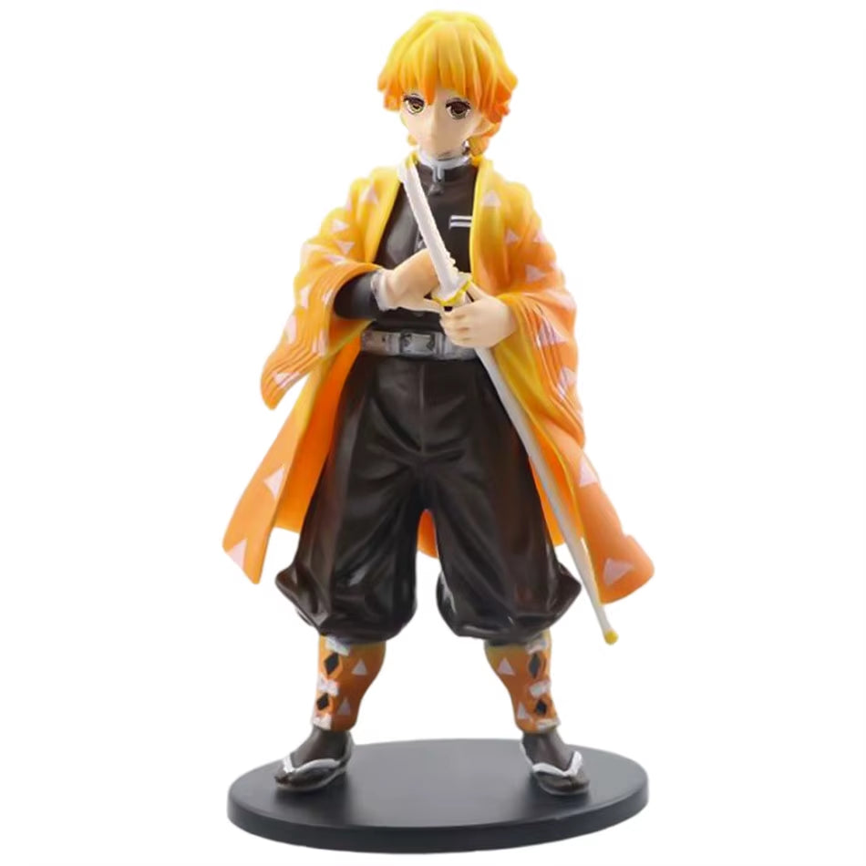 Anime Demon Slayer Kimetsu No Yaiba Figure 15Cm Nezuko Tanjirou Mitsuri Shinobu Zenitsu Kyoujurou Action Figural Model Toy Gifts