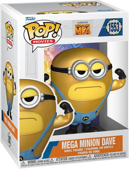 Despicable Me 4 Funko Pop! Vinyl Figure - Mega Minion Dave #1553