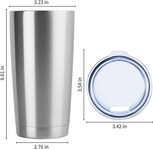 Stainless Tumbler 20oz with engraving.