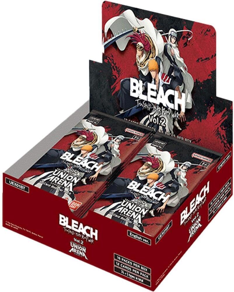 Union Arena Card Game: Booster Box: Bleach: Thousand Year Blood War Vol. 2 (UEX01BT) - 16 Packs