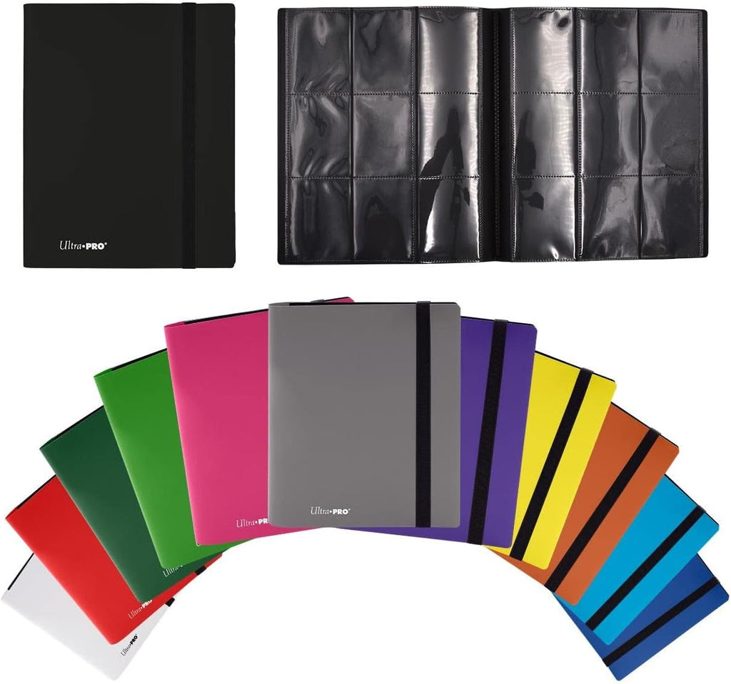 E-15219 Eclipse 9-Pocket Pro-Binder-Jet Black