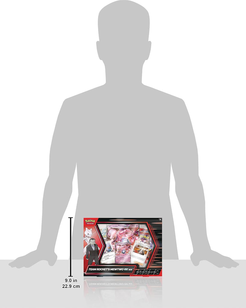 Pokemon TCG: Team Rocket’S Mewtwo Ex Box - 4 Packs, Promos