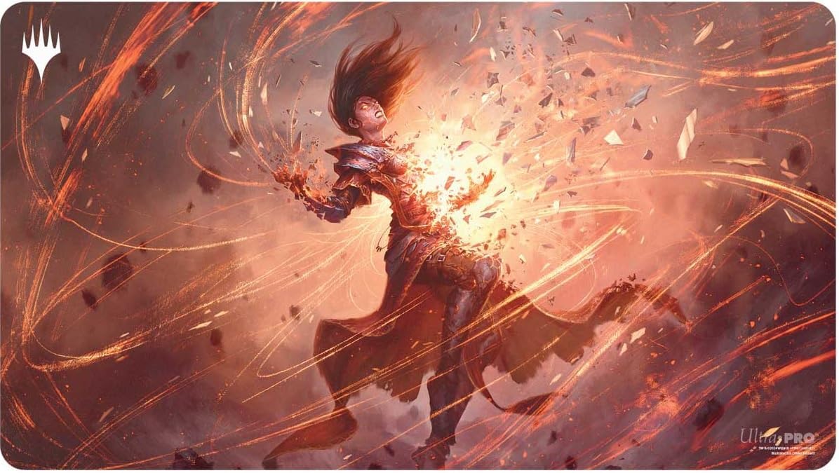 Ultra PRO - Modern Horizons 3 Playmat Red-2 for Magic: The Gathering, Premium Quality Collectible Card Protection Enhanced Gaming Gear Accessories