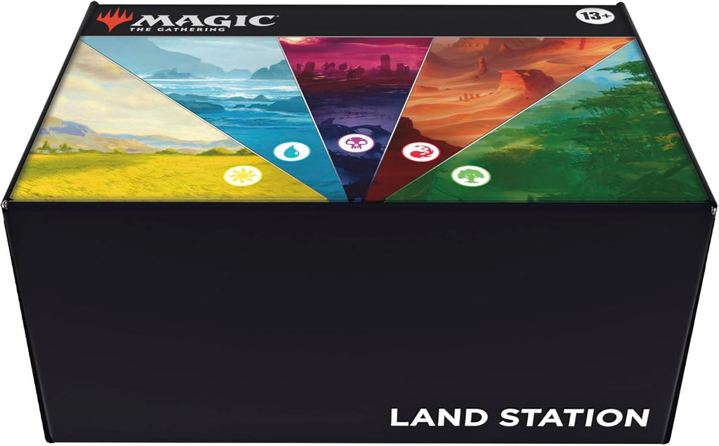 Magic the Gathering 2025 Land Station (400 Basic Land Cards)
