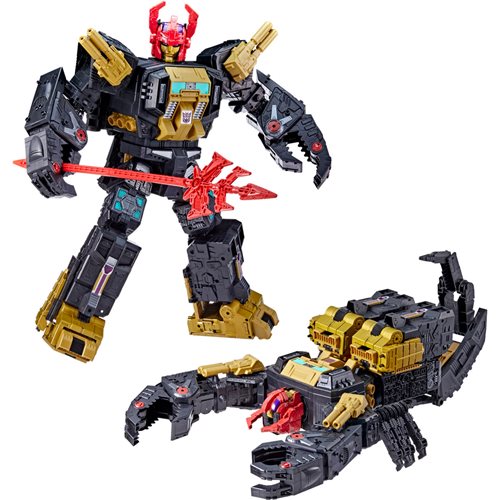 Transformers Generations Selects War for Cybertron Titan Black Zarak - Exclusive.