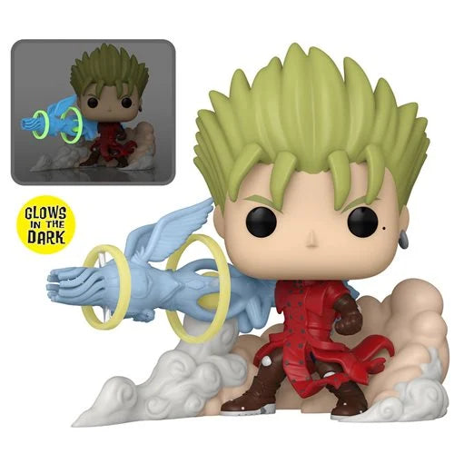 Trigun Vash with Angel Arm Glow-in-the-Dark Deluxe Funko Pop! Vinyl Figure #1560.