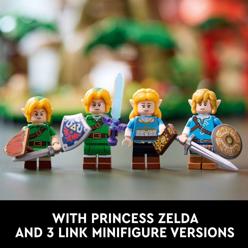 the Legend of Zelda Great Deku Tree 2In1 - Model Building Set for Adults, Ages 18+ - Collectible Zelda Kit for Home Decor, Office or Bedroom - Gift Idea for Fans of Video Game - 77092