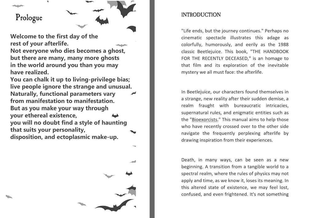 Handbook for the Recently Deceased: the Afterlife - Halloween Gifts