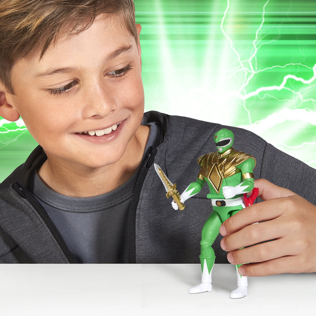 Mighty Morphin Power Rangers : Re-Ignition - Auto-Morphin Green Ranger Action Figure by