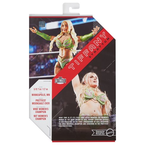 WWE Ultimate Edition Wave 28 Tiffany Stratton Action Figure