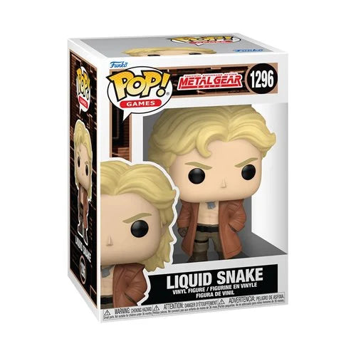 Metal Gear Solid Liquid Snake Funko Pop! Vinyl Figure #1296