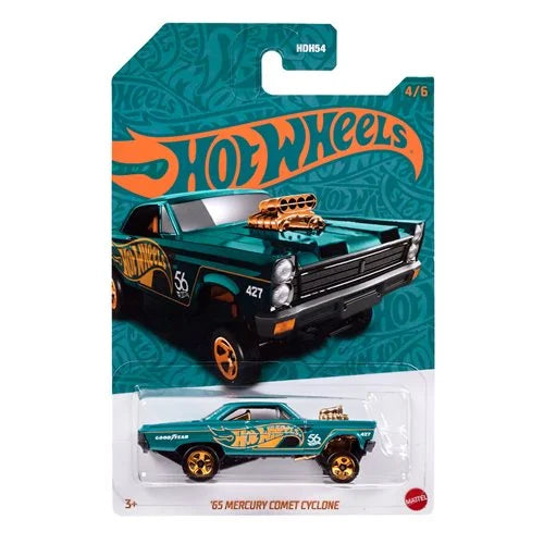 Hot Wheels 56th Anniversary Pearl and Chrome 2024 - '65 Mercury Comet Cyclone.