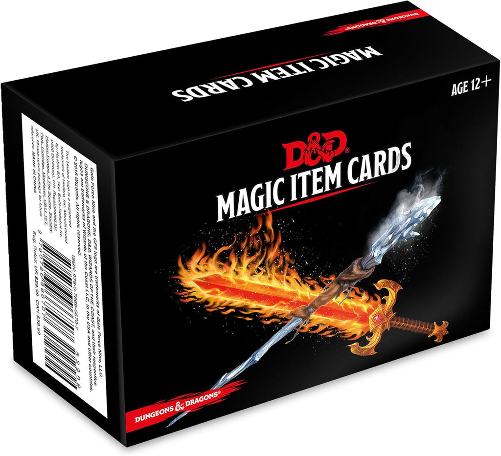 Dungeons & Dragons Spellbook Cards: Magic Items (D&D Accessory)