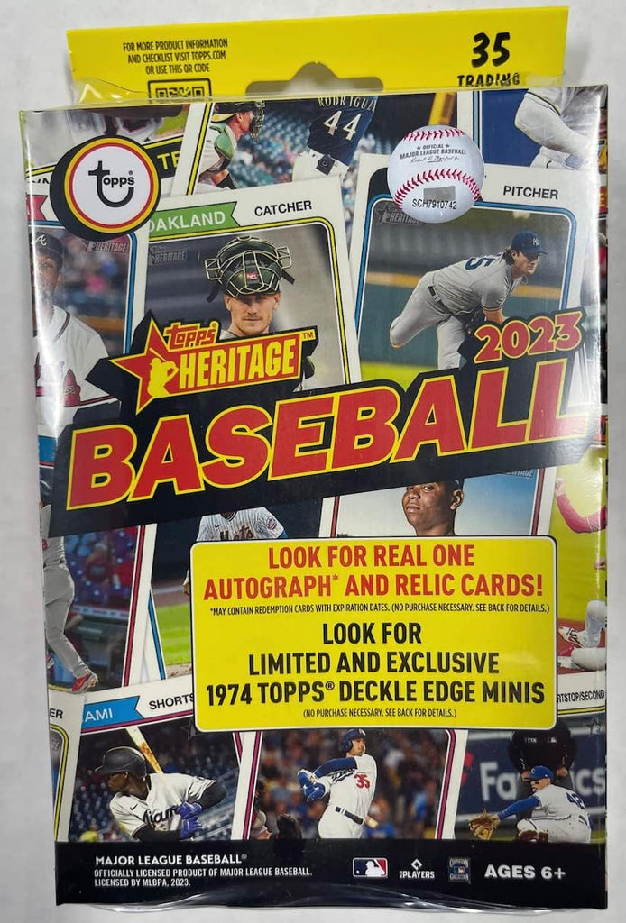 2023 Topps Heritage Baseball Hanger Box.