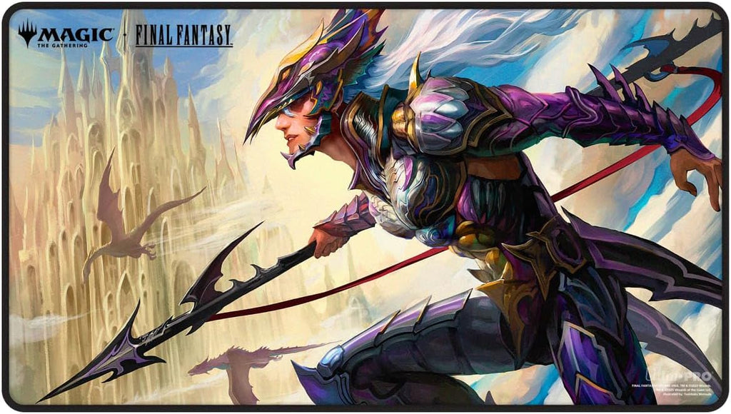- Final Fantasy X Universes beyond Kain Highwind Black Stitched Playmat for Magic: the Gathering | Card Game Playmat, Final Fantasy Collectibles, Desk Mat Mousepad