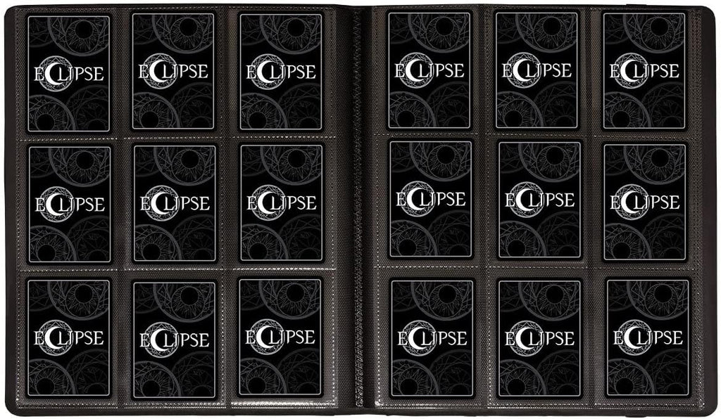 E-15219 Eclipse 9-Pocket Pro-Binder-Jet Black