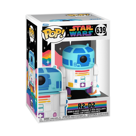 Star Wars Funko Pop! - Rainbow Pride R2-D2 #639