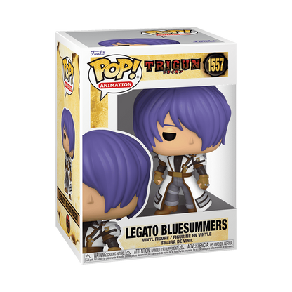 Trigun Funko Pop! Vinyl Figure Wave 2 - Legato Bluesummers #1557