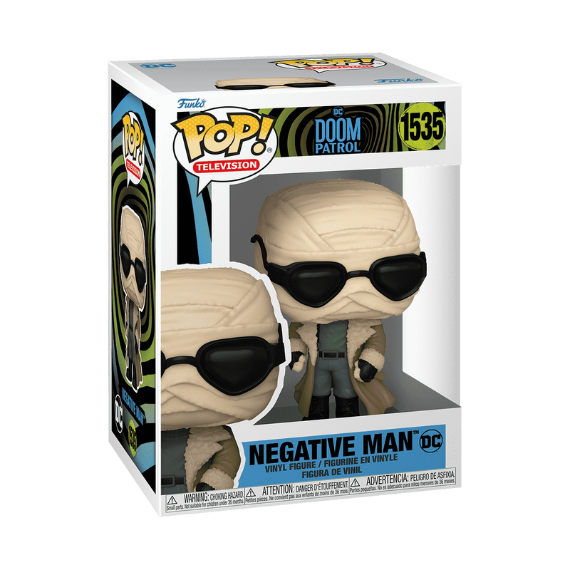 Doom Patrol Funko Pop! Vinyl Figure - Negative Man #1535