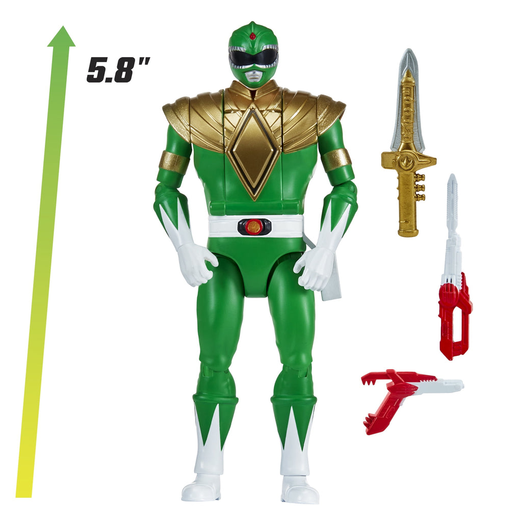 Mighty Morphin Power Rangers : Re-Ignition - Auto-Morphin Green Ranger Action Figure by