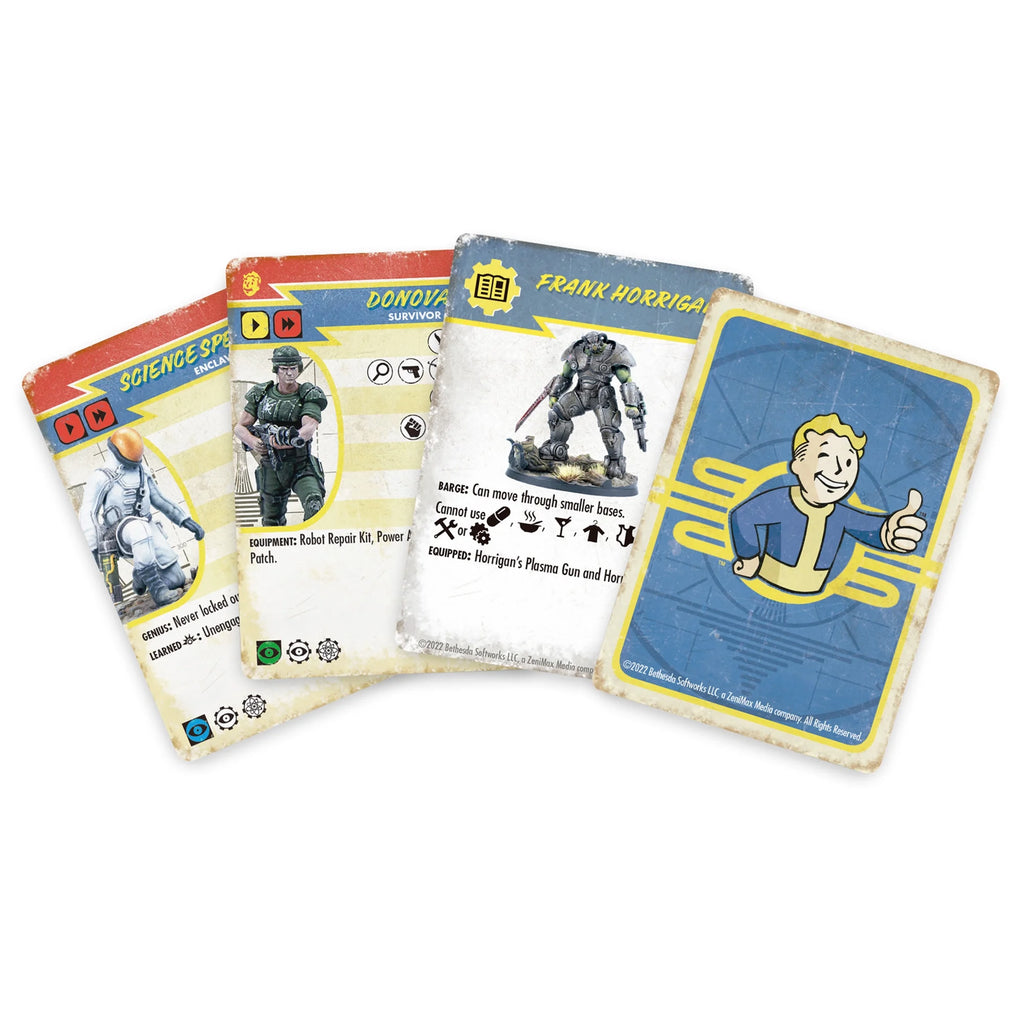Fallout Wasteland Warfare: Capital Rules Expansion - RPG Book & 135 New Cards, New Scenarios & Regions