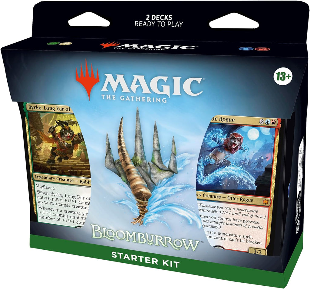 - Bloomburrow Starter Kit | Learn to Play Magic with 2 Bloomburrow-Themed Decks | 2 Player Collectible Card Game for Ages 13+