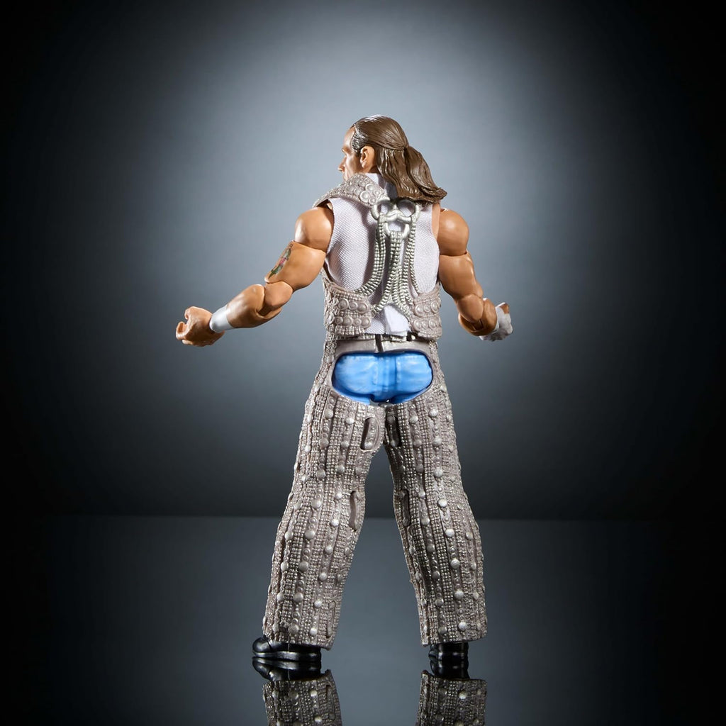 WWE Elite Collection Action Figure & Accessories, Premium Live Event Shawn Michaels Set, Summerslam with William Regal Build-A-Figure Parts