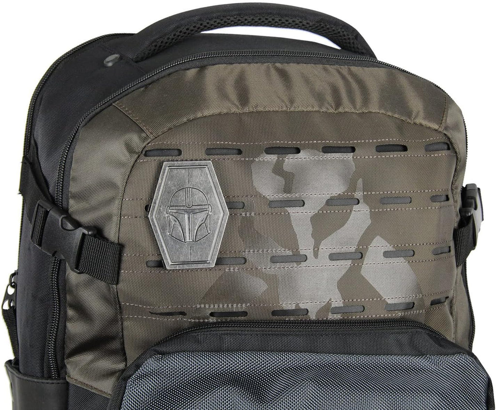 Star Wars the Mandalorian Bounty Hunter Laptop Tech Padded Sleeve Backpack