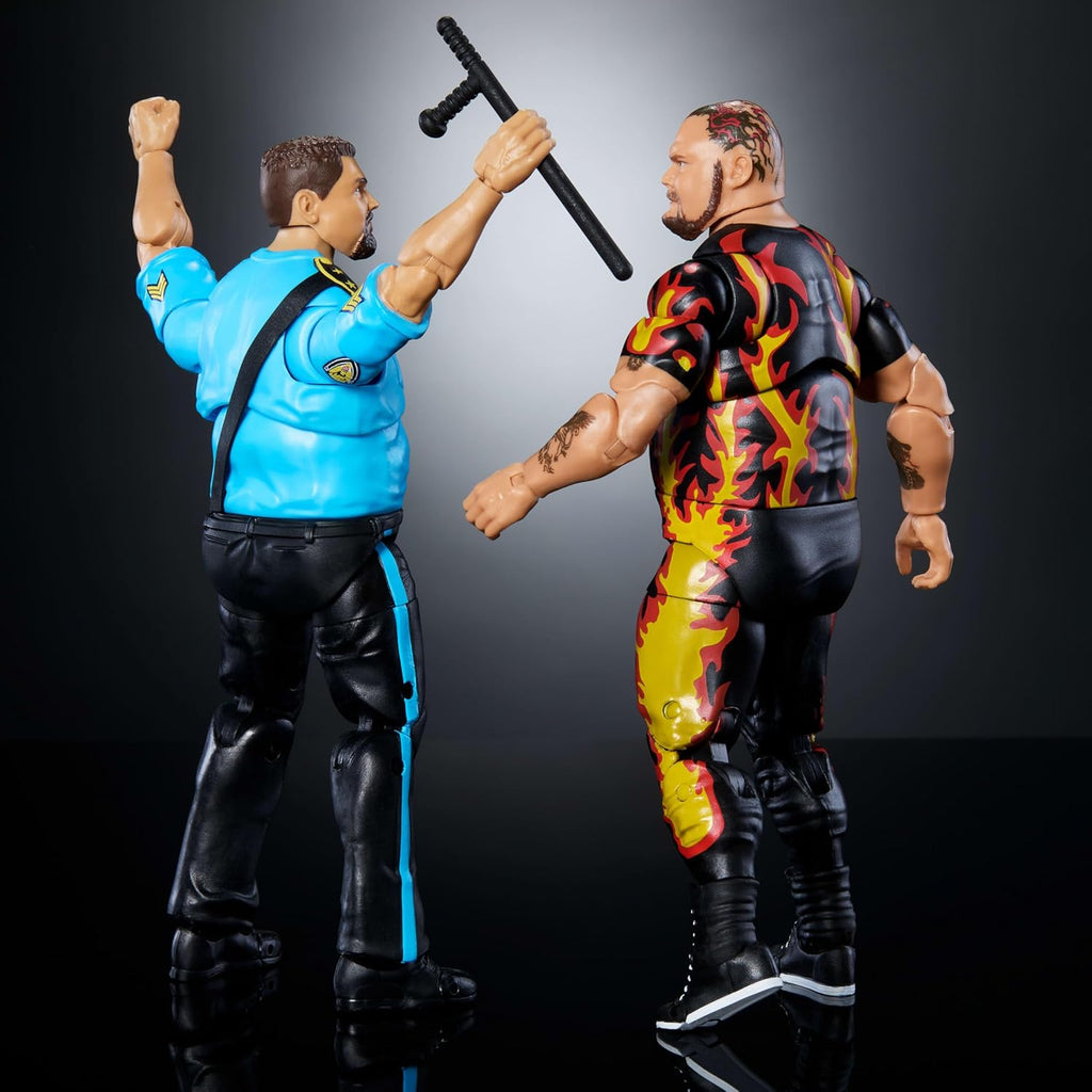 WWE Coliseum Collection Action Figure 2-Pack with Bam Bam Bigelow & Big Boss Man 6-Inch Collectibles & Accessories Including Swappable Parts (Amazon Exclusive)