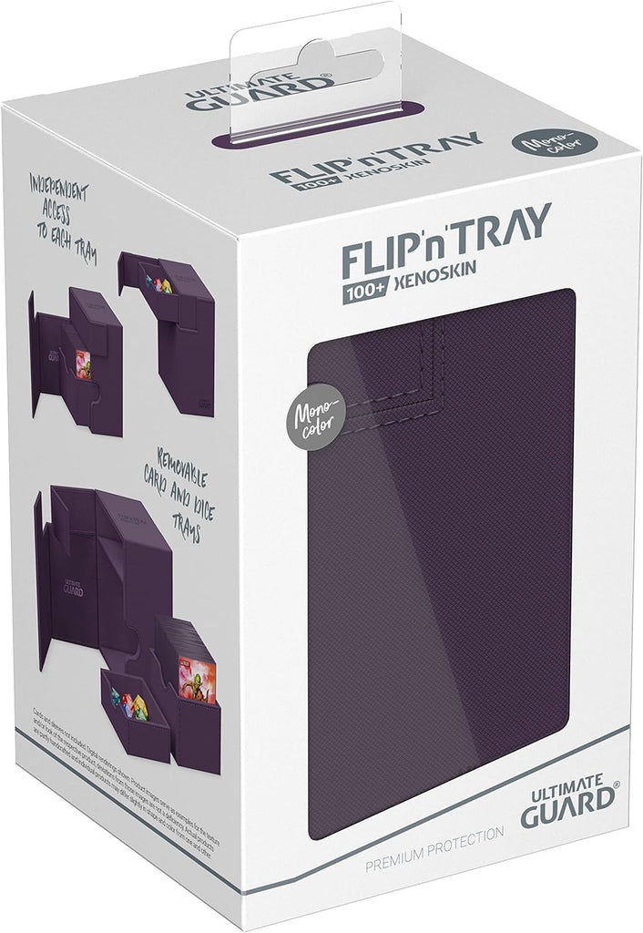 Ultimate Guard Flip N' Tray 100+ Monocolor - Purple.